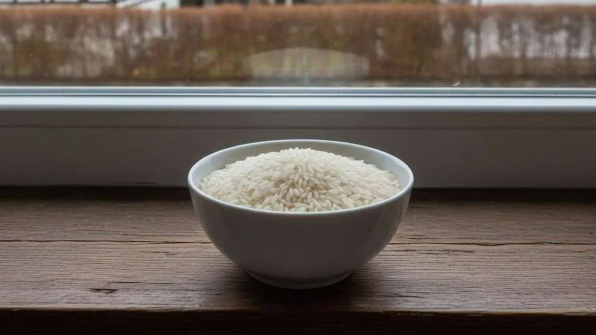 Eine Schüssel Reis auf der Fensterbank — ein einfacher Trick gegen beschlagene Scheiben